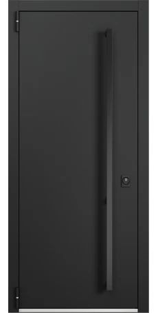 Дверь ДАЙМОНД T MP Колоре неро/ ПВХ Оскуро